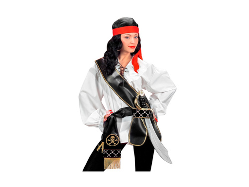 Kalóz bőr kard öv