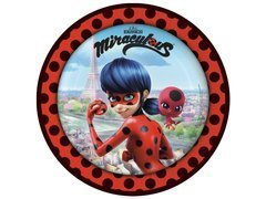 Miraculum születésnapi papírtányérok - 23 cm - 8 db.