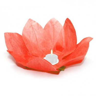 Lebegő lámpások vegyes színekben - 6 db.