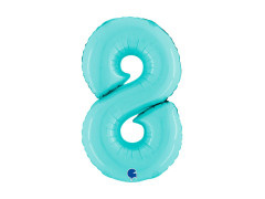 8-as számú fólialufi pasztellkék - 14" - 1 db.