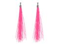 Neon rózsaszín fülbevaló - 1 pár.