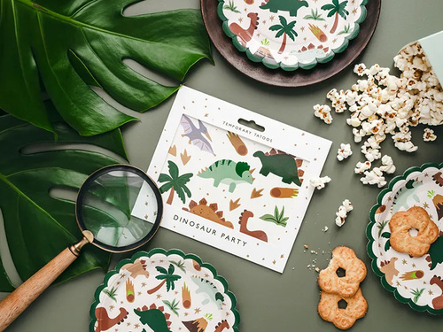 Dinoszauruszok mosható tetoválás