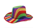 Színes cowboy kalap - 1 db.