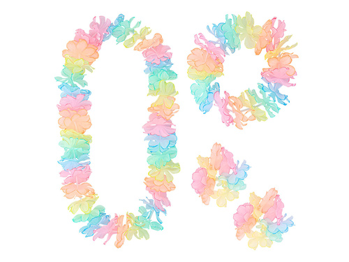 Készlet - Hawaii pasztell készlet - 4 db