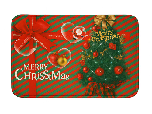 Karácsonyi szőnyeg - 60x40 cm - 1 db.