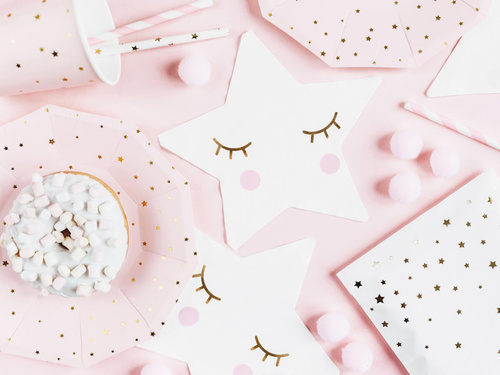 Csillag szalvéták - Kis csillag - 30 cm - 20 db.