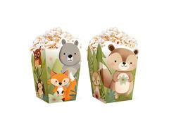 Forest Friends popcorn dobozok - 6 db.