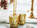 Papírpoharak 18. születésnapra 18. születésnap 18. születésnapra! arany - 220ml - 6db.