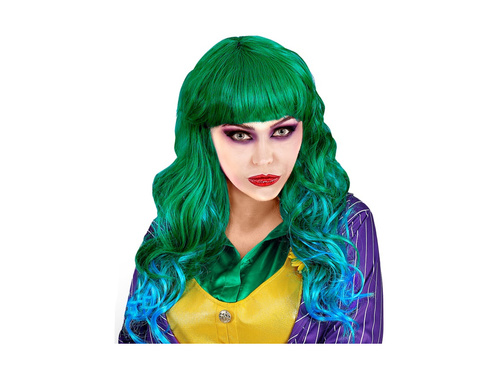 A gonosz bohóc parókája zöld