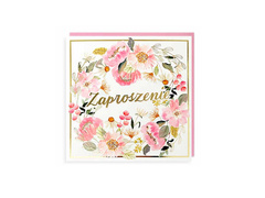 Születésnapi meghívók Virágok - 5 db.