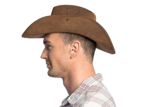 Barna cowboy kalap - 1 db.