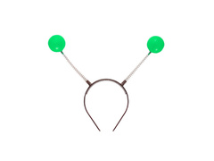 Zöld fejpánt tapintókkal