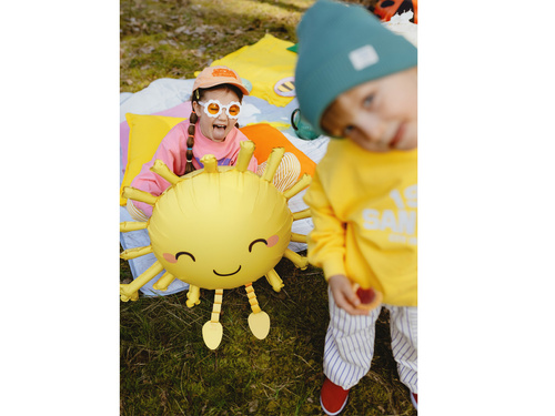 Sétáló nap léggömb - 104 x 104 cm - 1 db.