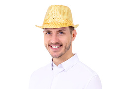 Arany flitteres kalap - 1 db.