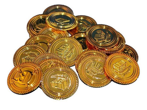Arany kalózérmék - 30 darab