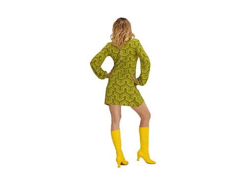 70-es évekbeli szakítós jelmez - "tapéta" design