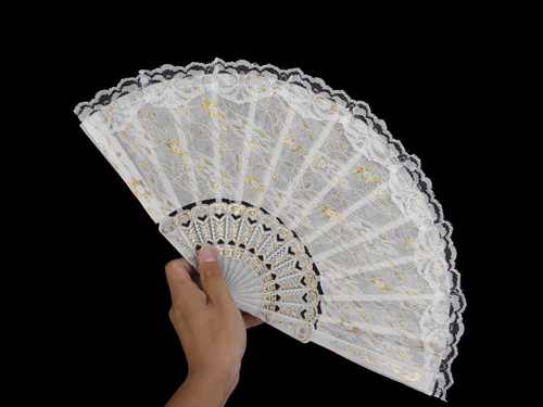 Fehér ventilátor - 24 cm - 1 db.