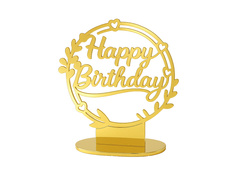 Boldog születésnapot asztali dekoráció - 1 db.