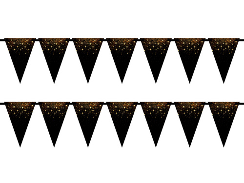 Szikrázó zászló lógó banner - 5m