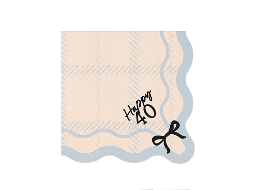 Vidám szalvéták 40 - 33 cm - 12 db.