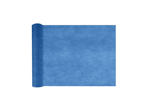 Nem szőtt asztali futó dekoráció - tengerészkék - 30 cm x 10 m - 1 db.