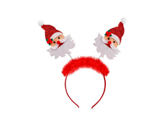 Fejpánt Mikulás szőrmével