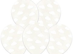 Felhők születésnapi lufi - 30 cm - 50 db.