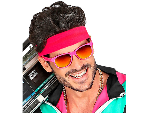 Neon rózsaszín fejpánt - 1 db.