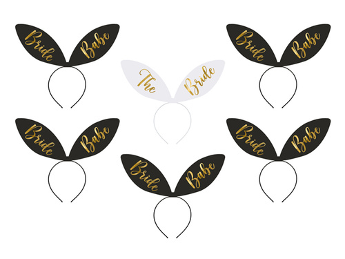 Menyasszonyi csapat karszalagok - 6 db.