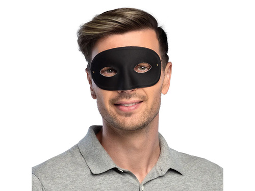 Fekete farsangi maszk - 1 db.