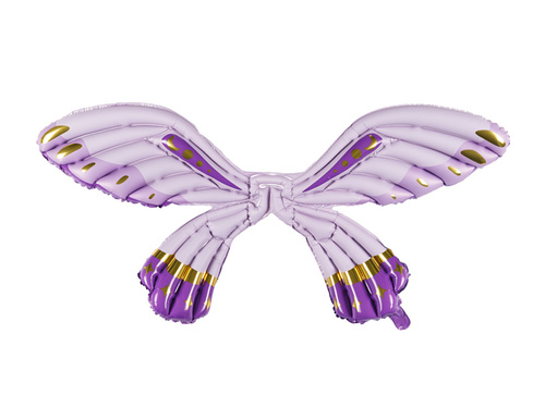 Fólialufi Pillangó szárnyak lila - 102 x 50 cm - 1 db.