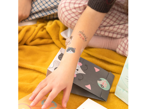 Mosható macskatetoválás - 23 db.