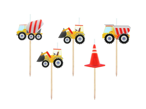 Piknik gyertyák építése - 5 db.