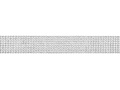 Ezüst cirkónia díszítő szalag - 9 m - 1 db.