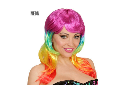 Szivárvány divat paróka