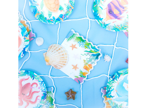 Óceáni születésnapi szalvéta - 33 cm - 10 db.