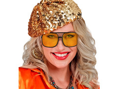 Pilóta szemüveg sárga - 1 db.