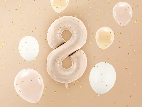 8-as számú fólialufi sötétbézs - 72 cm - 1 db.