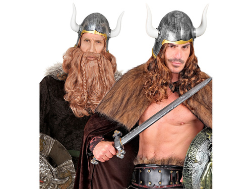 Viking sisak szarvakkal - 1 db.