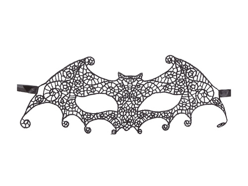 Csipke denevér farsangi maszk - 1 db.