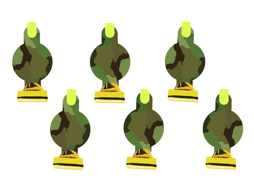 Moro kitekerhető trombitasípok - 6 db