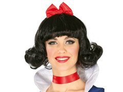 Fekete paróka masnival - 1 db.