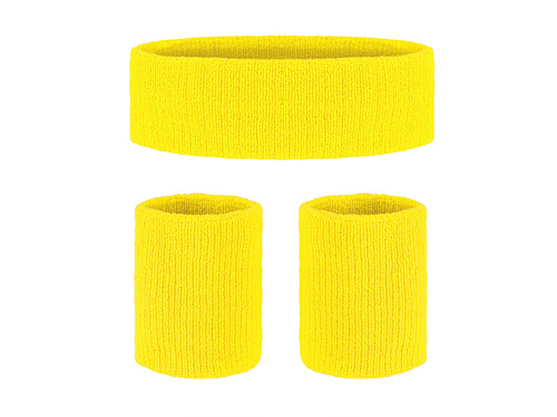 Disco 80-as évek neonsárga karszalagok - 3 db.