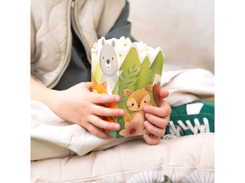 Forest Friends popcorn dobozok - 6 db.