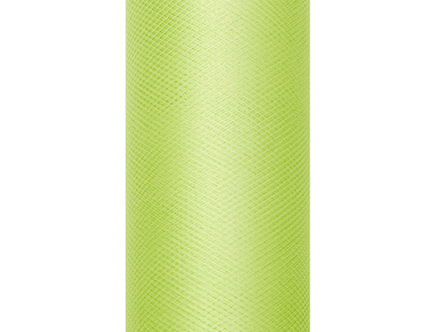 Egyszínű tüll világoszöld - 30 cm x 9 méter - 1 db.