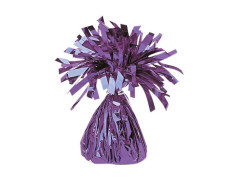 Fóliasúlyok héliummal töltött léggömbökhöz - lila - 170 g