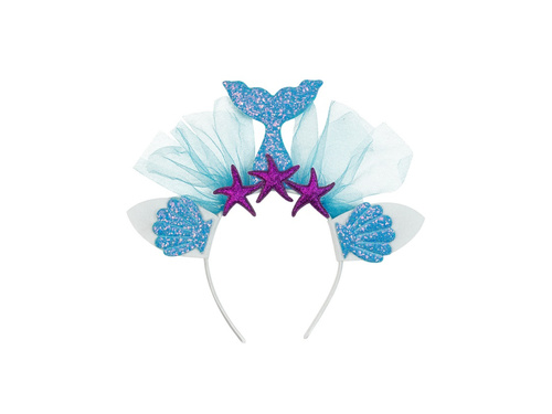 Kék sellő hajpánt