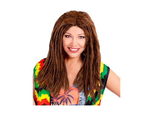 Barna raszta paróka