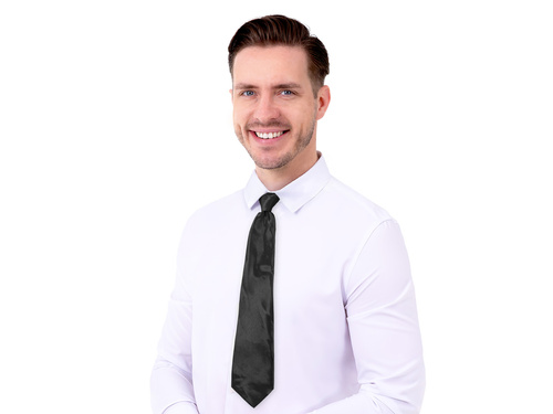 Fekete nyakkendő - 45 cm - 1 db.