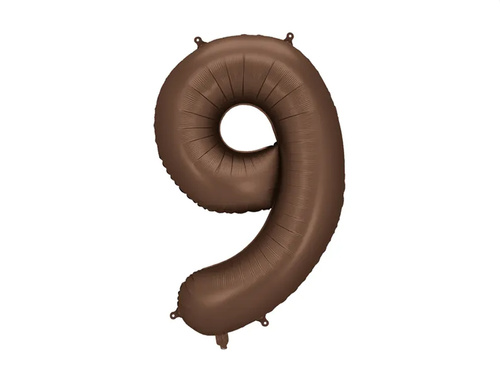 Fólia lufi barna 9-es szám - 86 cm - 1 db.